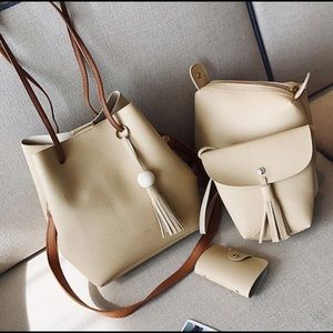 Drawstring bucket bag-Sold Out